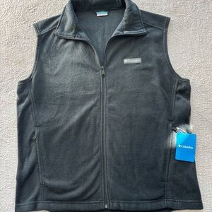 Columbia Men's Gray Fleece Vest